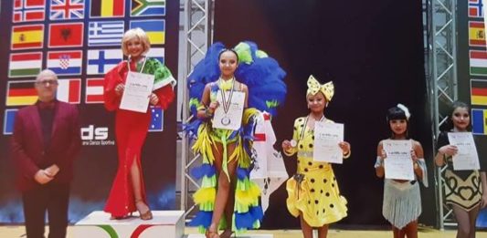 campionessa Raffaella solo latin show palo del colle